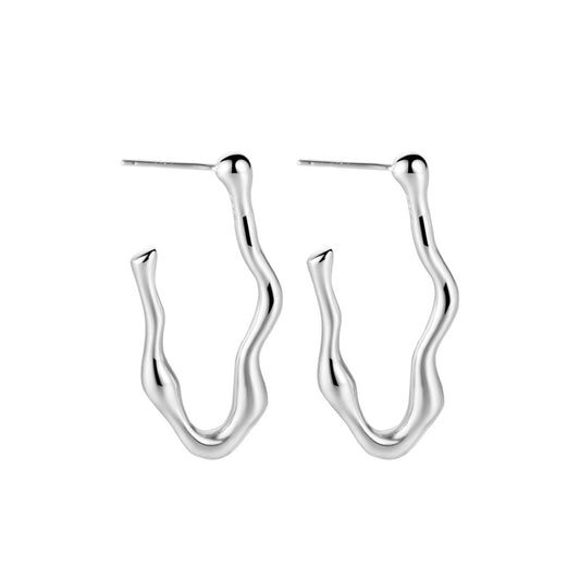 Freiform-Filigran-Ohrstecker E1233