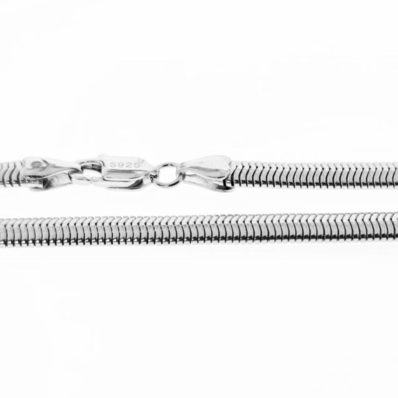 Herringbone Chain Necklace 4mm