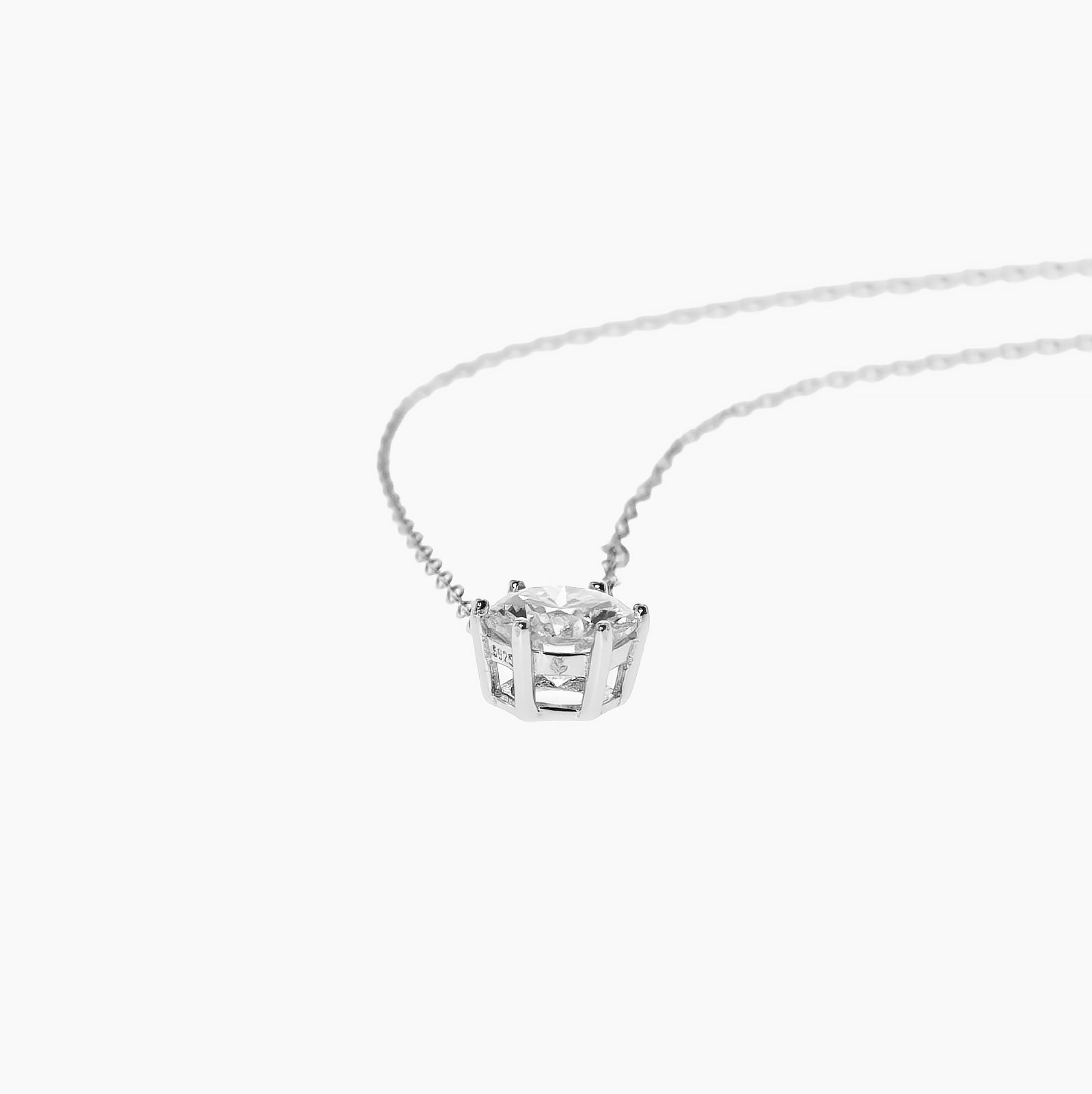 Solitiare Moissanite Pendant