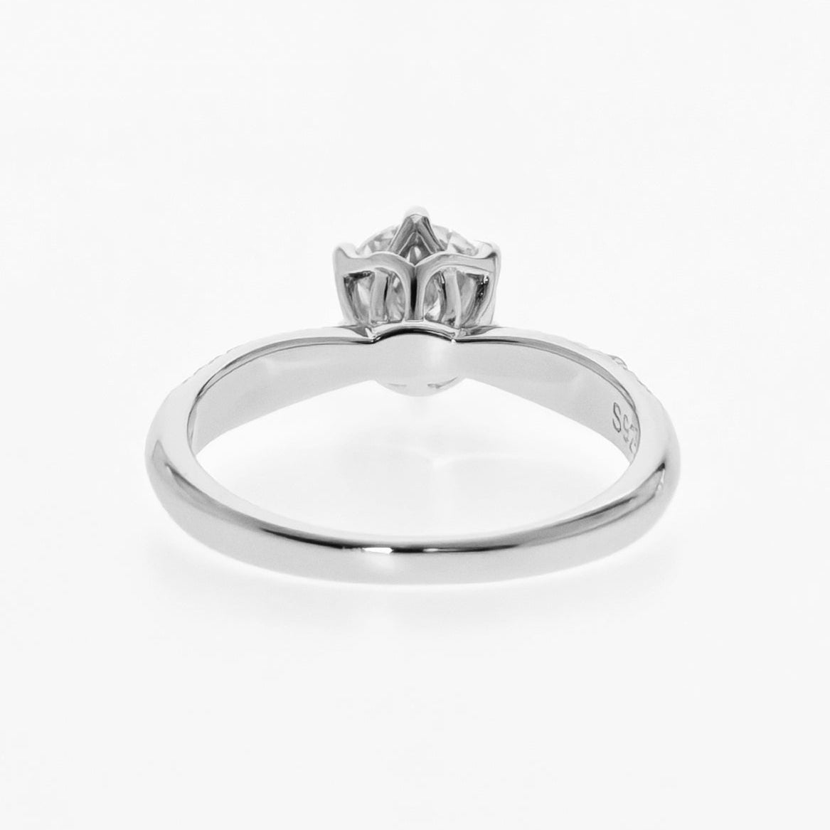 Micro Pave Solitaire Ring