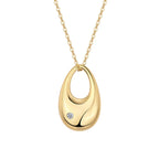 Open Teardrop Pendant