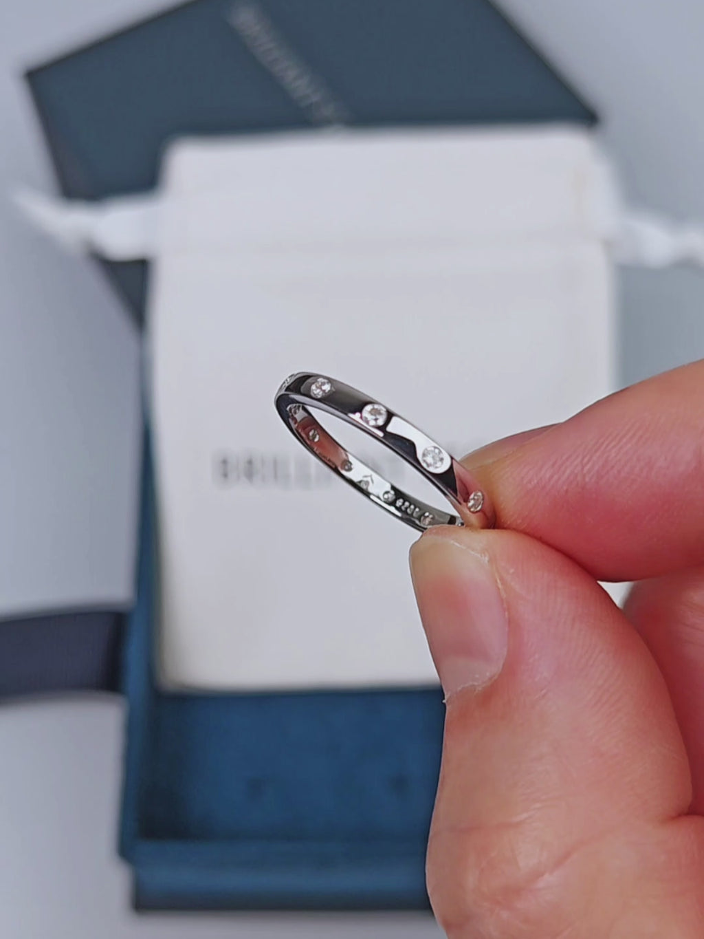 Flush Set Eternity Band