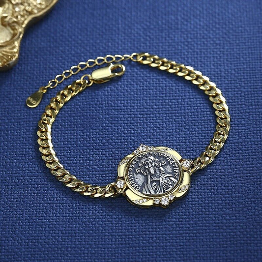 Justinian II. Dickes Kettenarmband D1004