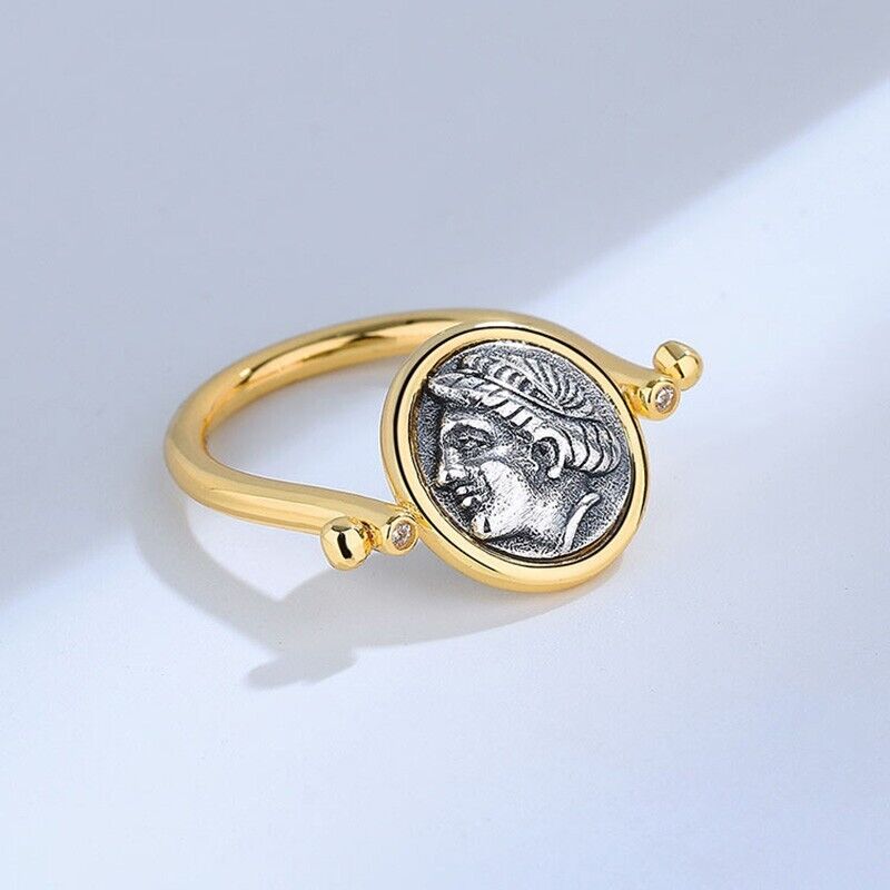 Griechischer Münzring Aphrodite R1039