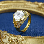 Dicker Münzreplik-Ring R1057