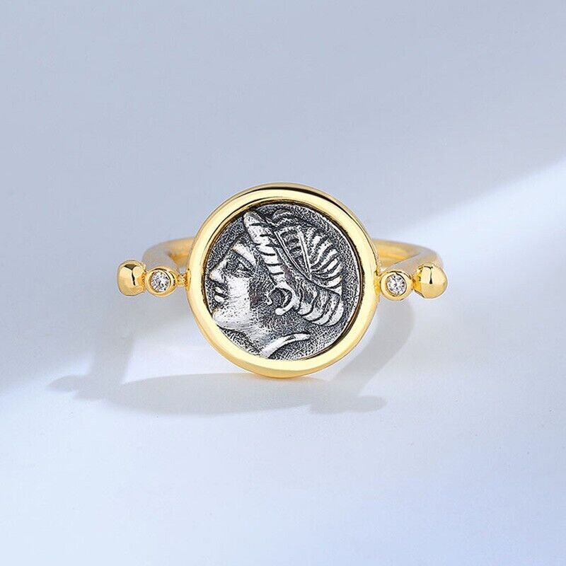 Griechischer Münzring Aphrodite R1039