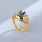 Antike römische Münze CZ Ring R1046