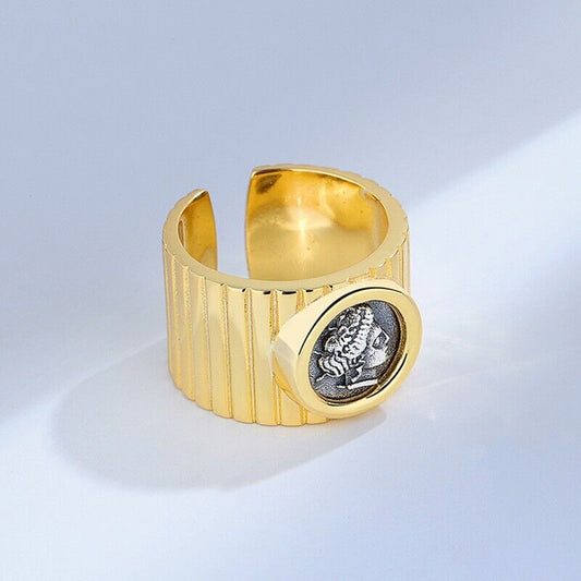 Hera Griechische Münze Breiter Ring R1007