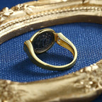 Römischer Caesar-Münzenring R1032