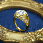 Dicker Münzreplik-Ring R1057
