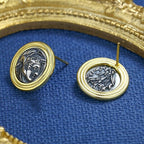 Alexander Mazedonien Münze Ohrringe E1072
