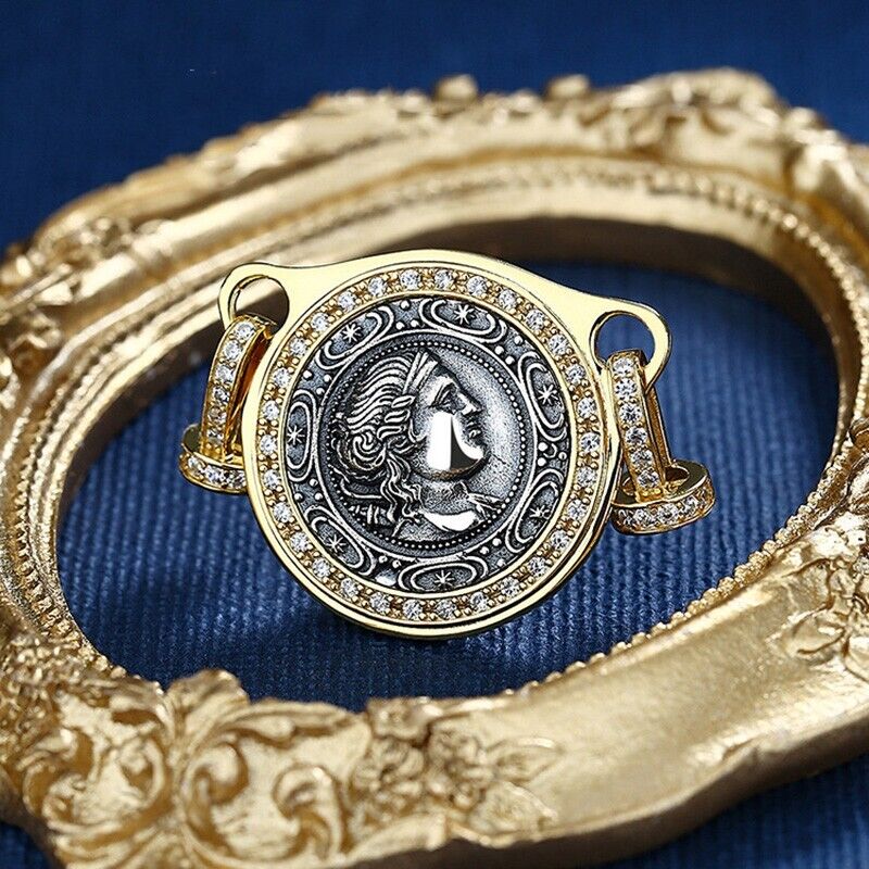 Artemis Griechische Münze CZ Anhänger N1002