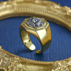 Herkules Griechische Münze Replik Ring R1055