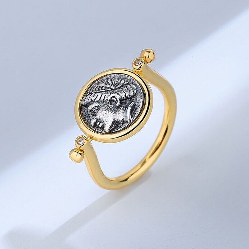 Griechischer Münzring Aphrodite R1039