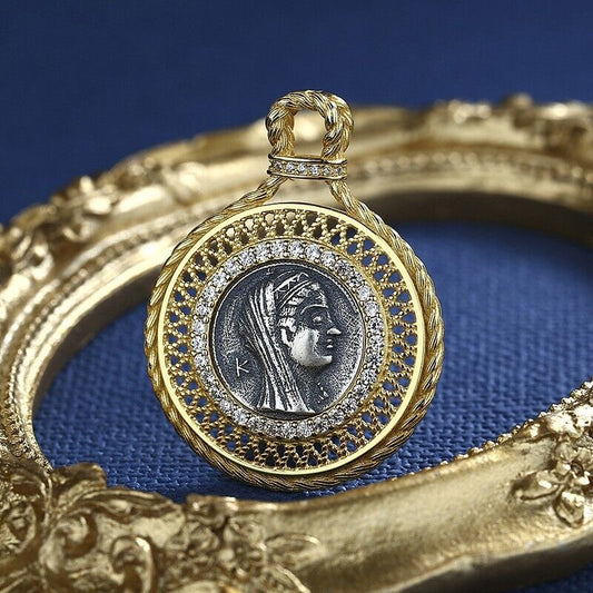 Arsinoe II griechischer Münzanhänger N1001