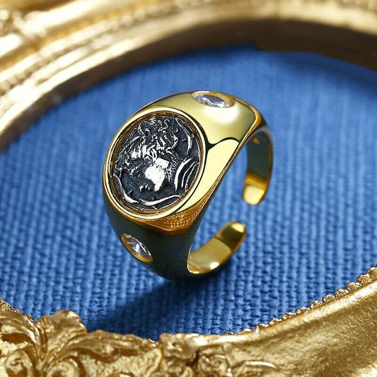 Griechischer Arethusa-Münzenreplikring R1025