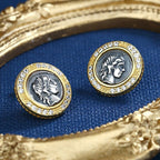 Apollo griechische Münzohrstecker E1028
