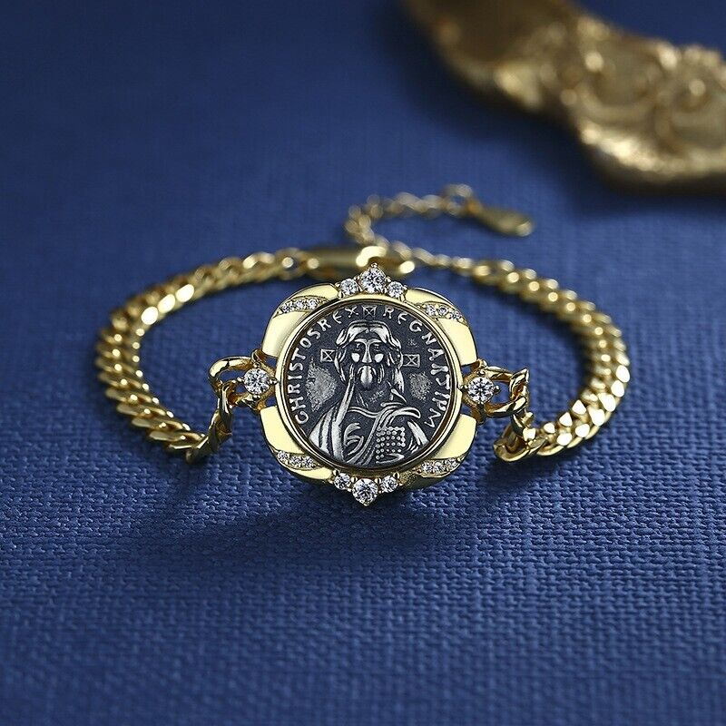 Justinian II. Dickes Kettenarmband D1004