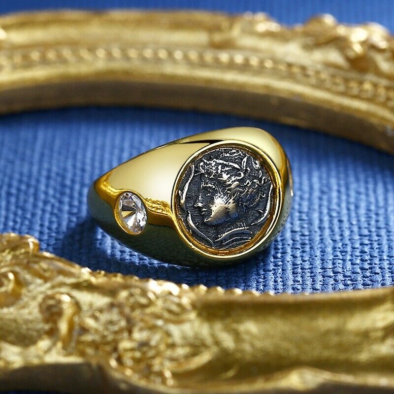 Griechischer Arethusa-Münzenreplikring R1025