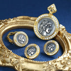 Apollo Römische Münze Halo Anhänger N1019