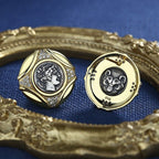 Apollo Griechische Münze Ohrringe E1012