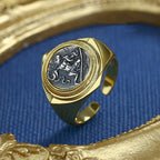 Herkules Griechische Münze Replik Ring R1040
