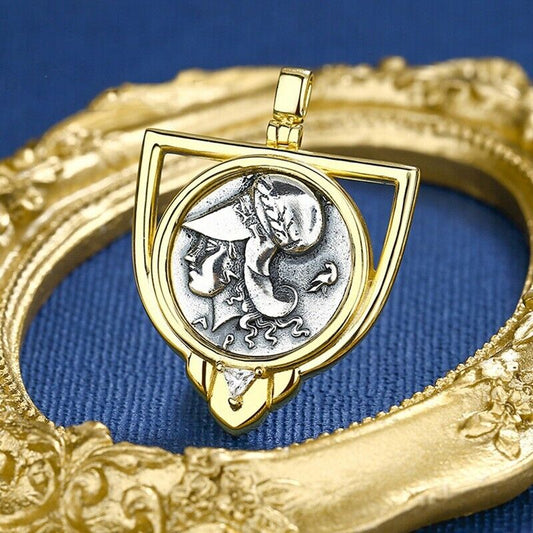 Athena Griechischer Münzanhänger N1024