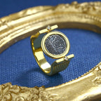 Wealth Tyche Replik griechischer Münzring R1041