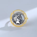 Antiker griechischer Münzring Athena R1047