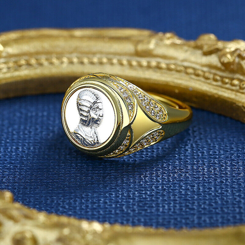 Dicker Münzreplik-Ring R1057