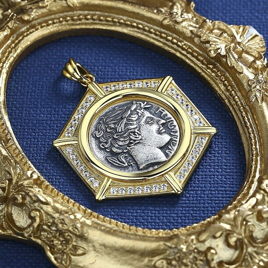 Apollo römische Gottheit Anhänger N1035