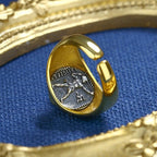 Pamphylianischer Wrestler, griechischer Münz-Replik-Ring R1066