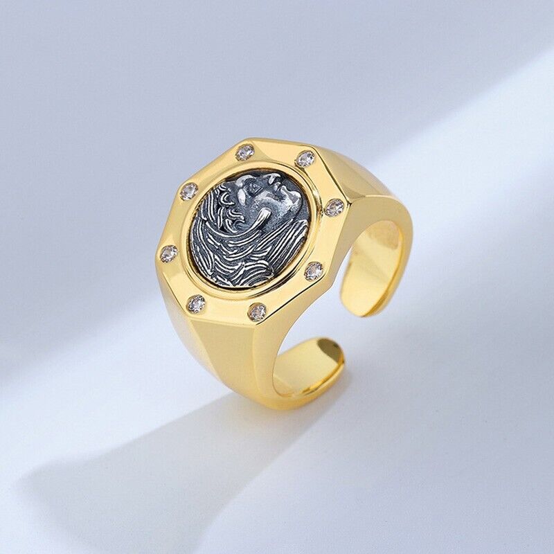 Griechischer Münzring Herkules R1038
