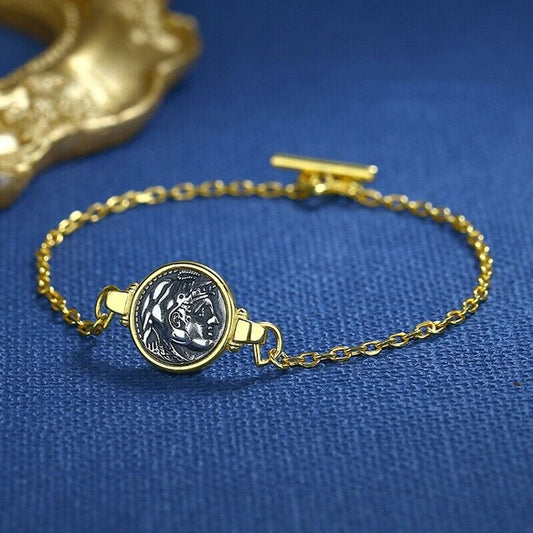 Alexander der Große Knebelarmband D1010