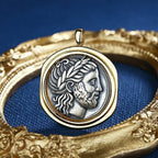Zeus Griechische Münze Replik Anhänger N1014