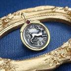 Sizilien Kaninchen Griechische Münze Anhänger N1000