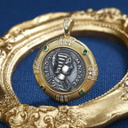 Julia Domna römischer Münzanhänger N1005