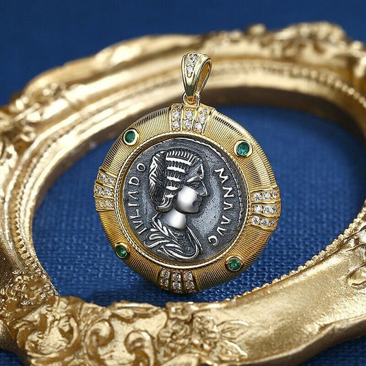 Julia Domna römischer Münzanhänger N1005