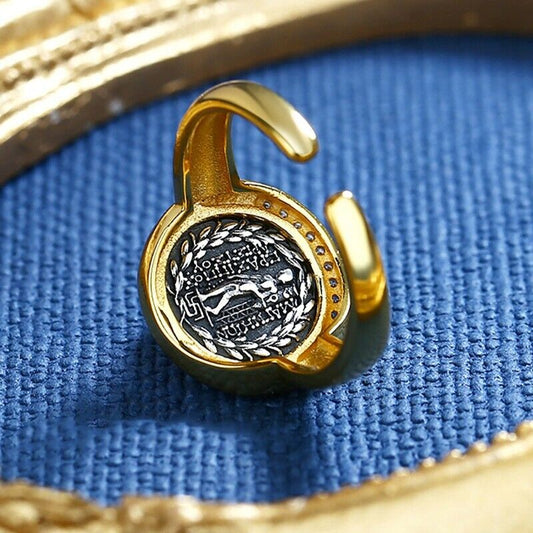 Artemis Griechische Münze Replik Ring R1061
