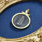 Weizenohr Römische Münze Anhänger N1021