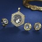 Apollo Griechische Münze Ohrringe E1012