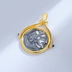 Athena Griechische Münze Anhänger N1006