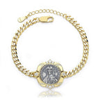 Justinian II. Dickes Kettenarmband D1004