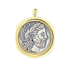 Zeus Griechische Münze Replik Anhänger N1014
