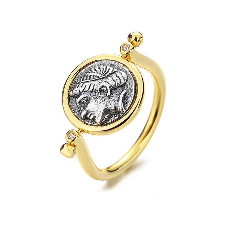 Griechischer Münzring Aphrodite R1039