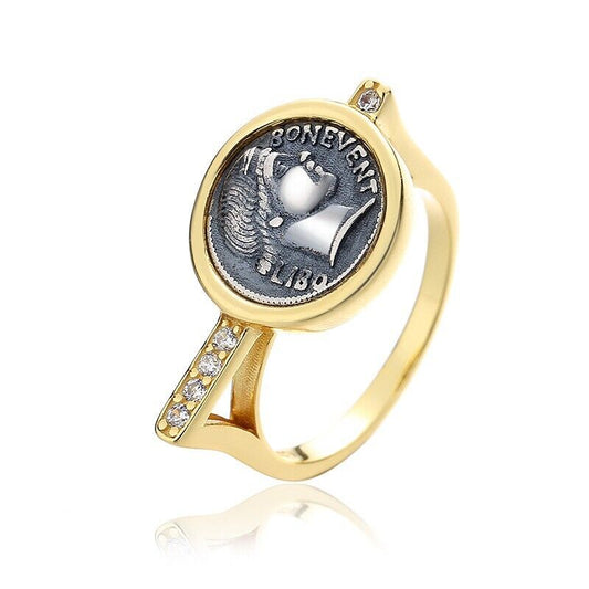 Römischer Münzreplik-Ring R1031