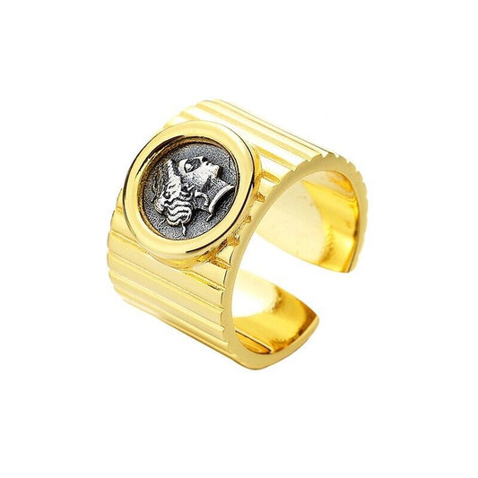 Hera Griechische Münze Breiter Ring R1007