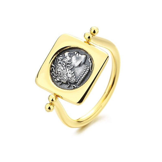 Griechischer Münzring mit Ptolemaios II. R1042