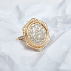 Byzantinischer Herakles-Medaillonring
