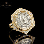 Byzantinischer Herakles-Medaillonring